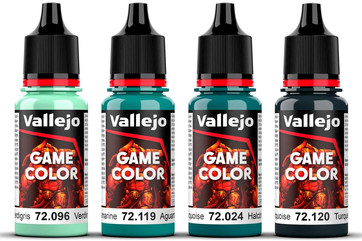 Game Color, turquoise set 4x18ml